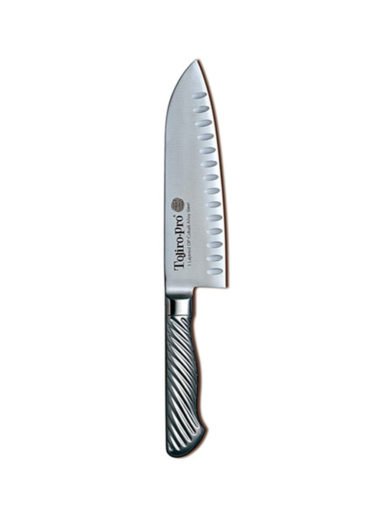 Tojiro Pro DP 3Layered by VG10 Μαχαίρι Γενικής Χρήσης Santoku Με Εσοχές 17 εκ Tojiro Pro DP 3Layered by VG10 Μαχαίρι Γενικής Χρήσης Santoku Με Εσοχές 17 εκ
