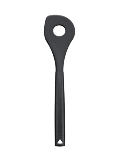 Κουτάλι σιλικόνης, ανάμειξης μαύρο Κουτάλι σιλικόνης, ανάμειξης μαύρο