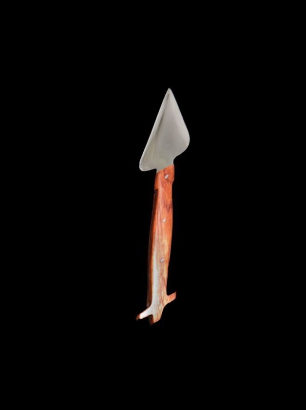 Spear(liturgy) with rose tree wood handle Spear(liturgy) with rose tree wood handle