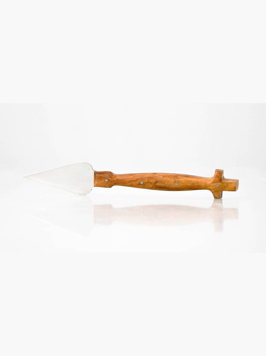 Spear(liturgy) with olive wood tree handle Spear(liturgy) with olive wood tree handle