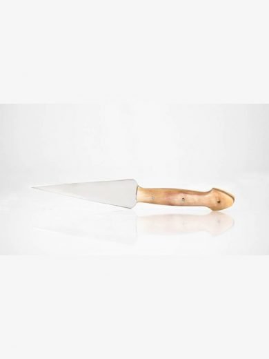 Χειροποίητη Ιερατική Λόγχη Ανοξείδωτη με Λαβή Από Κέρατο Κριού