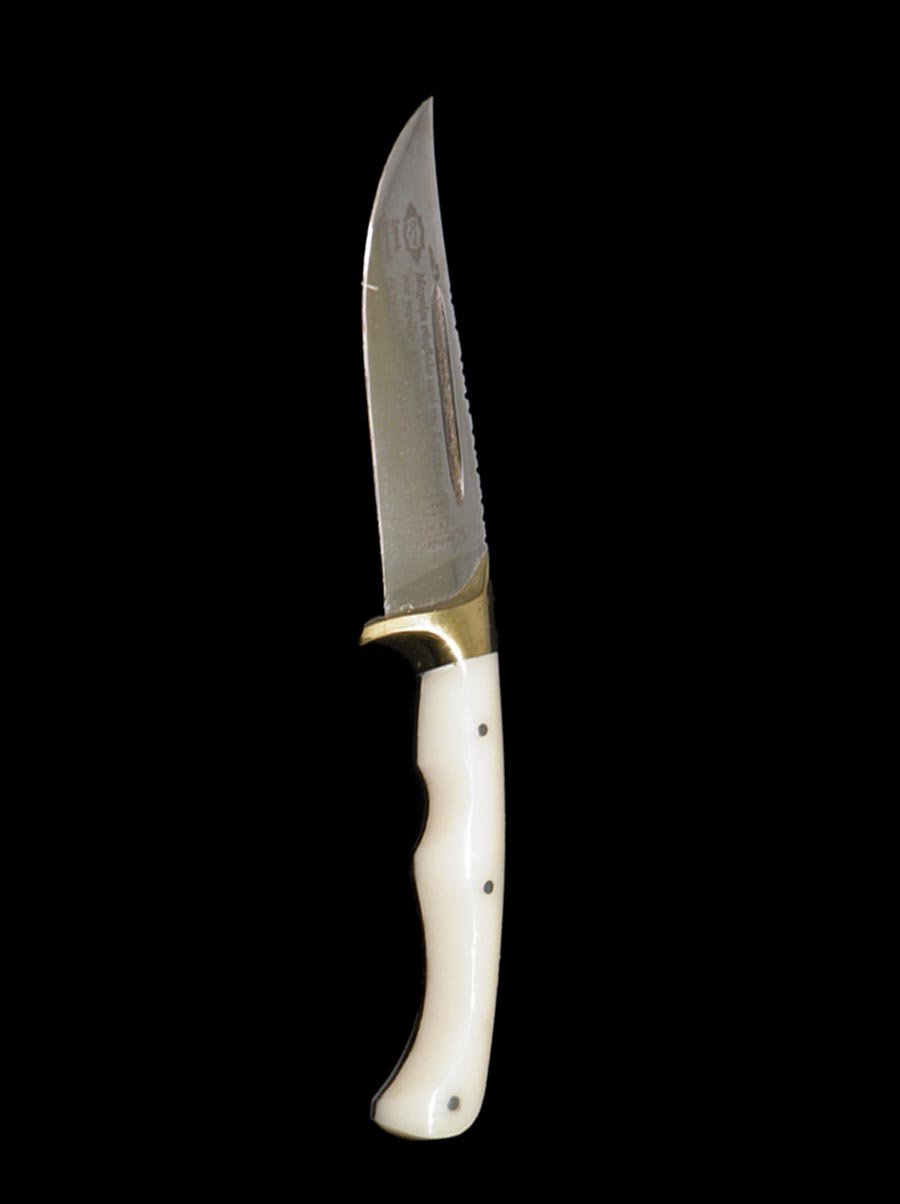 Traditional Cretan knife with bone handle Traditional Cretan knife with bone handle