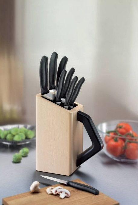 Victorinox Swiss Classic Ξύλινη Θήκη Μαχαιριών Με 8 Μαχαίρια Victorinox Swiss Classic Ξύλινη Θήκη Μαχαιριών Με 8 Μαχαίρια