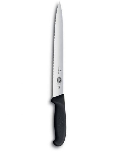 Victorinox Fibrox Μαχαίρι Τεμαχισμού Μυτερό Οδοντωτό 25 εκ Victorinox Fibrox Μαχαίρι Τεμαχισμού Μυτερό Οδοντωτό 25 εκ
