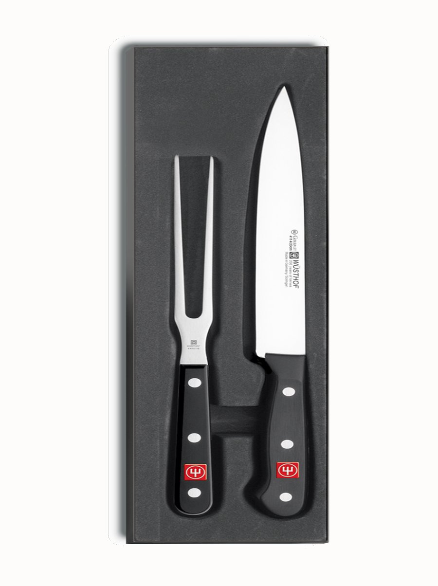 Wusthof Gourmet Carving Set 2 Pieces Set Wusthof Gourmet Carving Set 2 Pieces Set