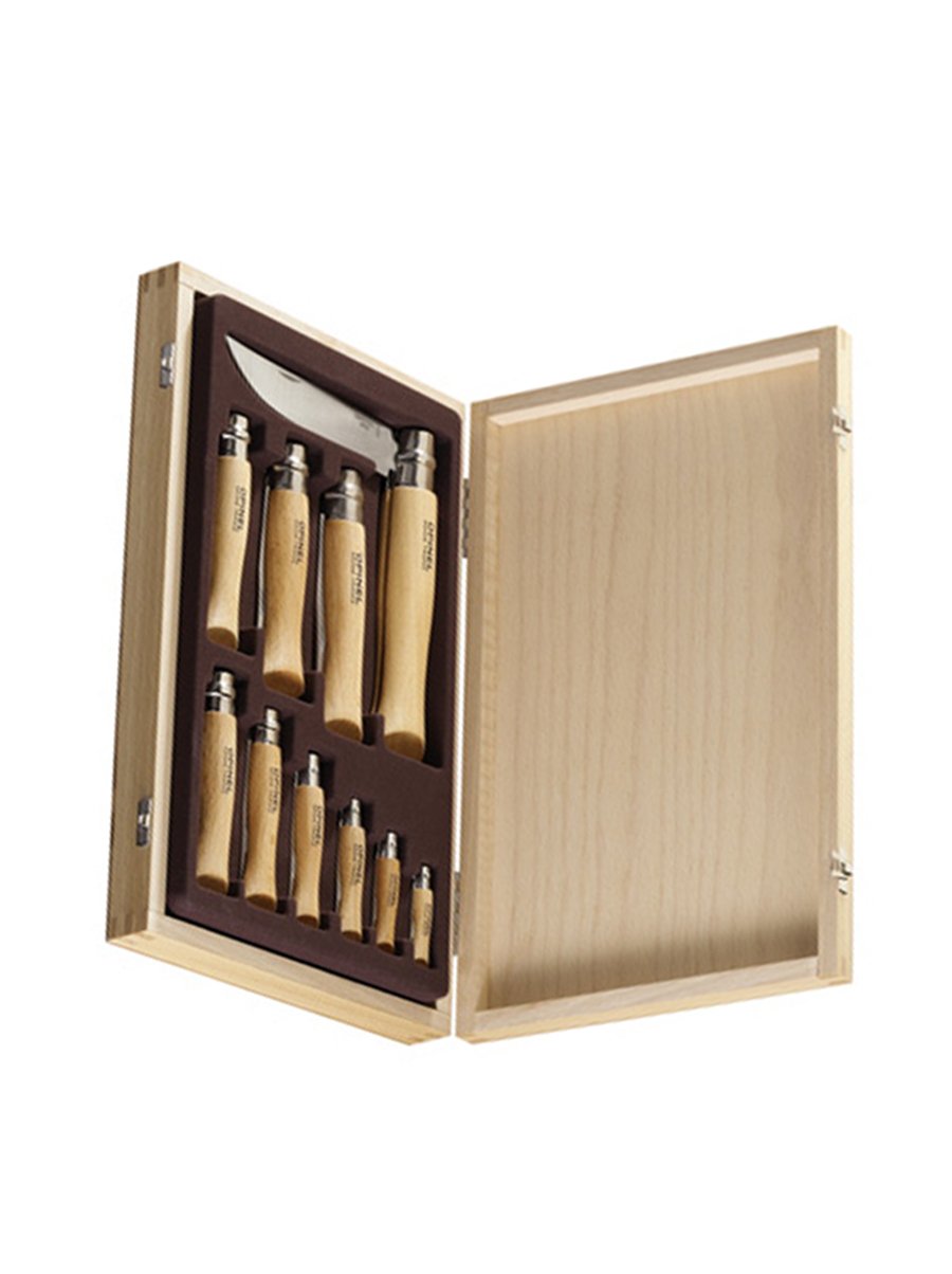 Opinel Ιnox Collection 10 Carbon Knives Opinel Ιnox Collection 10 Carbon Knives