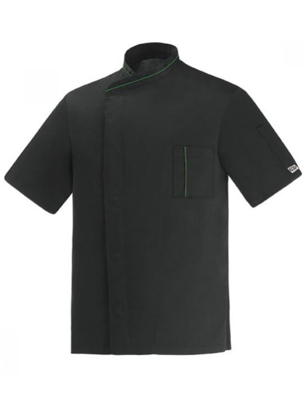 Egochef Chef Jacket Microtec MM Black Egochef Chef Jacket Microtec MM Black