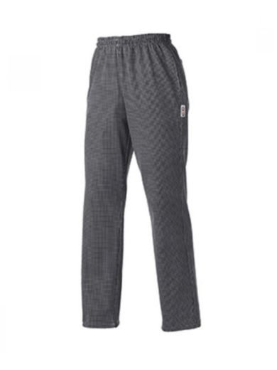Egochef Trousers Colorado Grey Plaid Coulisse