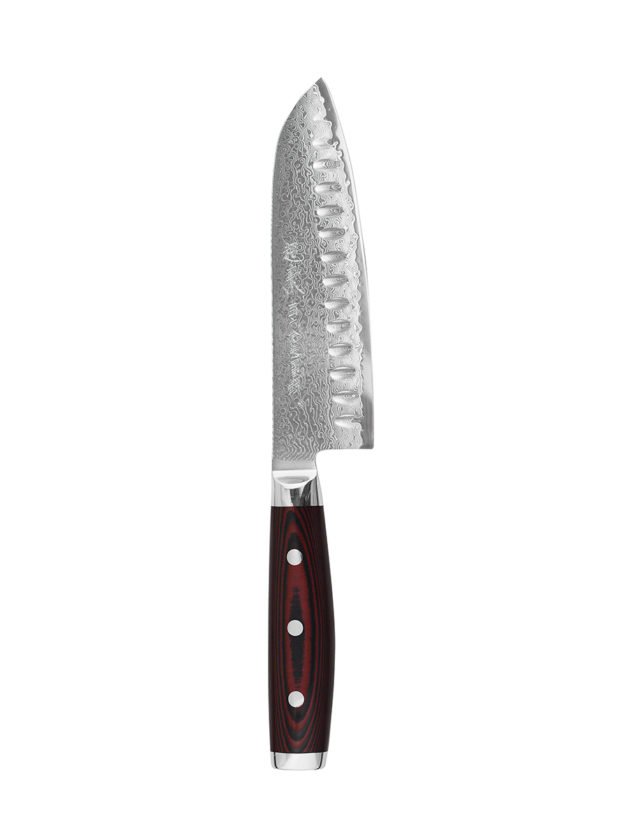 Yaxell Super Gou Santoku Knife Hollow Edge 16,5 cm Yaxell Super Gou Santoku Knife Hollow Edge 16,5 cm