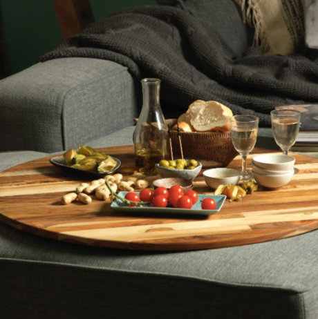 TeakHaus Atlas Cutting and Serving Board 82,6x71,1x1,3 cm TeakHaus Atlas Cutting and Serving Board 82,6x71,1x1,3 cm