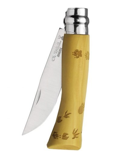 Opinel Inox Nature Empreintes Σουγιάς Ίχνη N°07 Opinel Inox Nature Empreintes Σουγιάς Ίχνη N°07