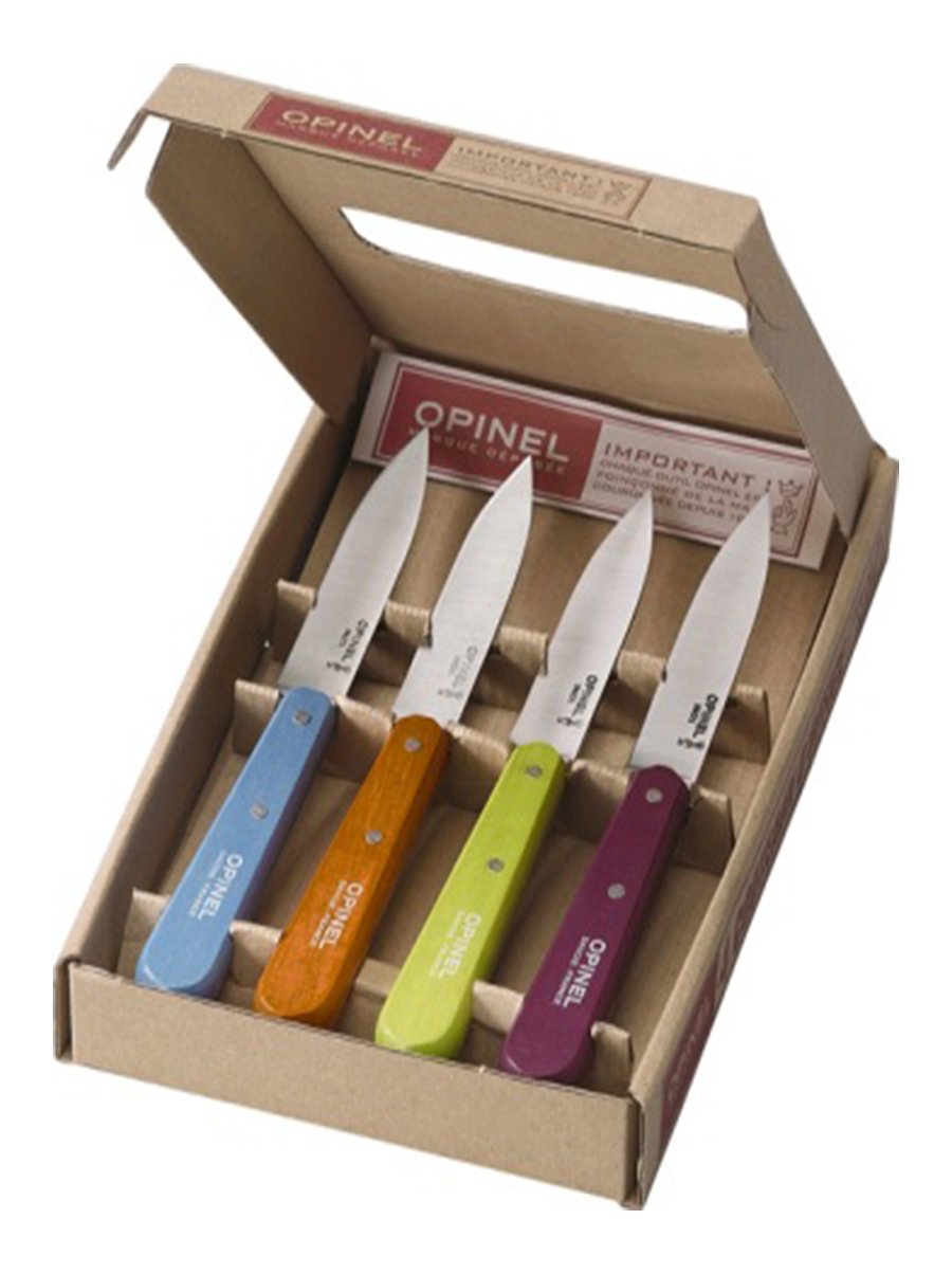 Opinel Traditional Σετ Μαχαιριών Κουζίνας Pop Colours N° 112 4 τμχ Opinel Traditional Σετ Μαχαιριών Κουζίνας Pop Colours N° 112 4 τμχ