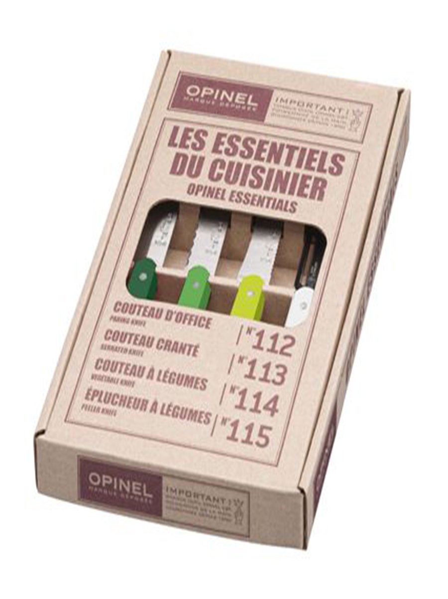 Opinel Les Εssentiels Primavera Σετ Μαχαιριών Κουζίνας 4 τμχ Opinel Les Εssentiels Primavera Σετ Μαχαιριών Κουζίνας 4 τμχ