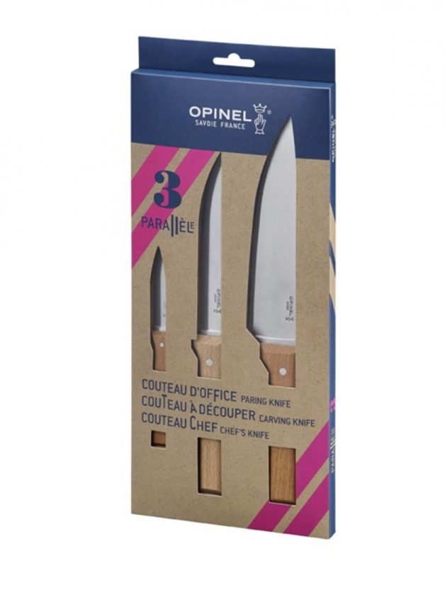 Opinel Parallele Trio Σετ Μαχαιριών Κουζίνας Opinel Parallele Trio Σετ Μαχαιριών Κουζίνας
