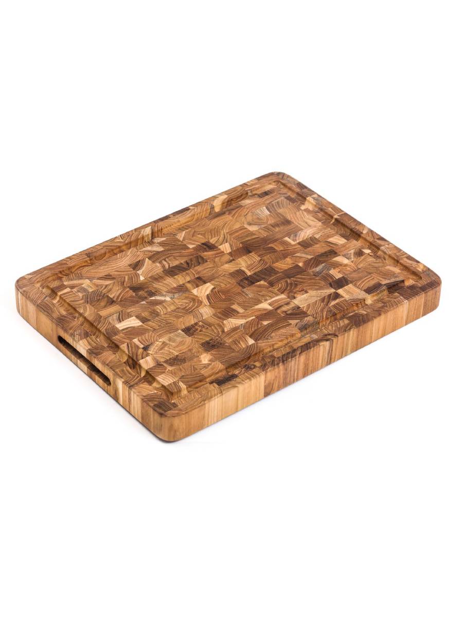 TeakHaus Butcher Block Cutting Board 40,5x30,5x4 cm TeakHaus Butcher Block Cutting Board 40,5x30,5x4 cm