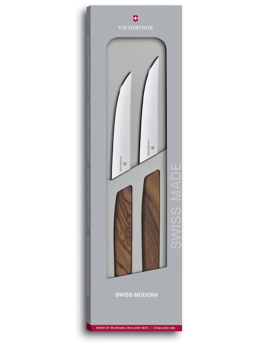 Victorinox Swiss Modern Μαχαίρια Μπριζόλα Σετ 2 τμχ 12 εκ Victorinox Swiss Modern Μαχαίρια Μπριζόλα Σετ 2 τμχ 12 εκ