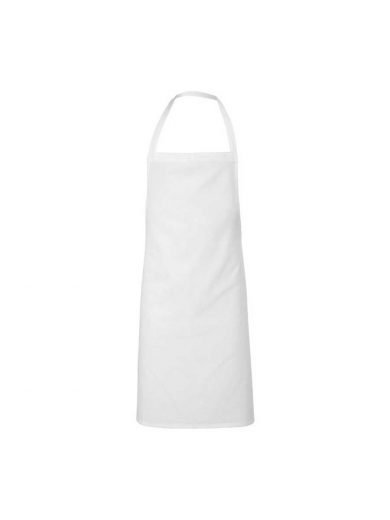Giblor's Bib Apron Long White 70 x 90 cm