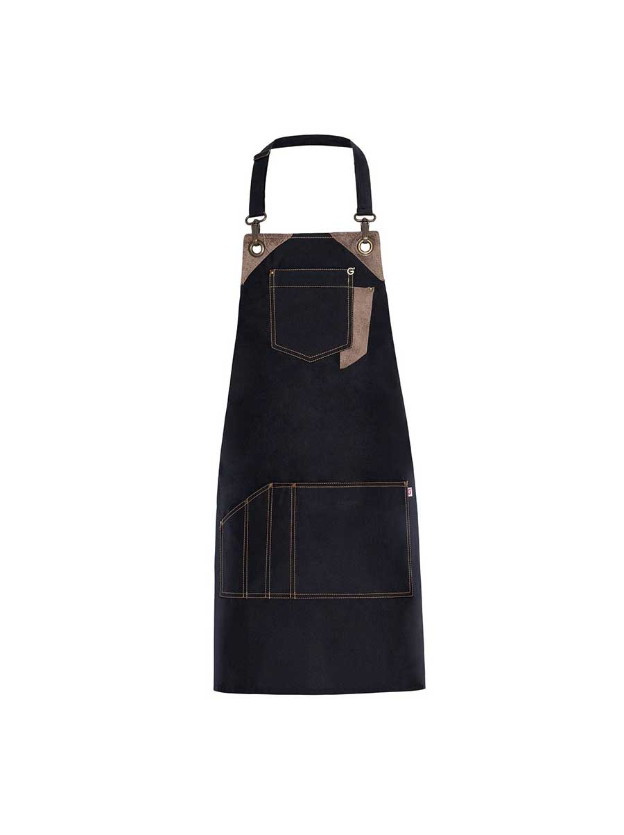 lor's Bib Apron Picasso Black lor's Bib Apron Picasso Black