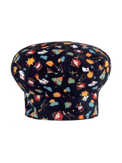 Giblor's Chef Hat Black With Pints Indian Owls Giblor's Chef Hat Black With Pints Indian Owls