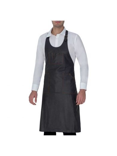 Giblor's Bib Apron Long York Brown