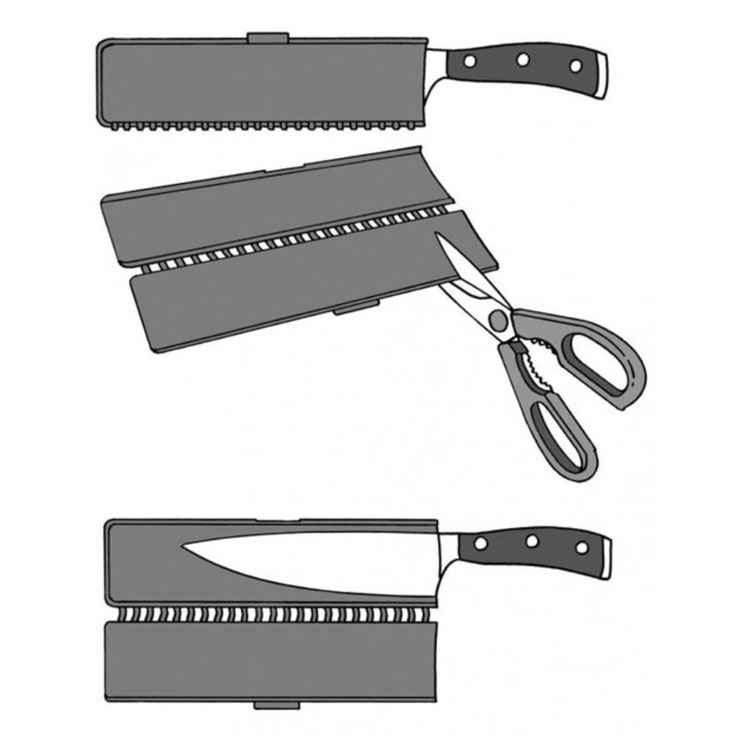 Wusthof Leather Blade Guard For Blades Up To 20 cm Wusthof Leather Blade Guard For Blades Up To 20 cm