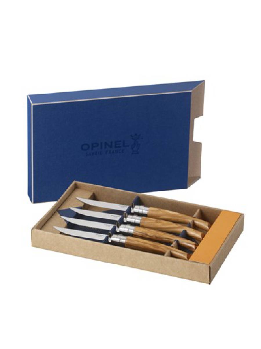Opinel Traditional Σετ Χειροποίητων Μαχαιριών Από Ελιά 4 τμχ 10 εκ Opinel Traditional Σετ Χειροποίητων Μαχαιριών Από Ελιά 4 τμχ 10 εκ