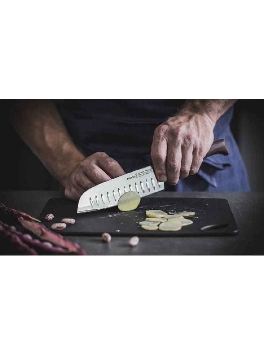 Opinel Les Forgés 1890 Μαχαίρι Γενικής Χρήσης Santoku Με Εσοχές 17 εκ Opinel Les Forgés 1890 Μαχαίρι Γενικής Χρήσης Santoku Με Εσοχές 17 εκ