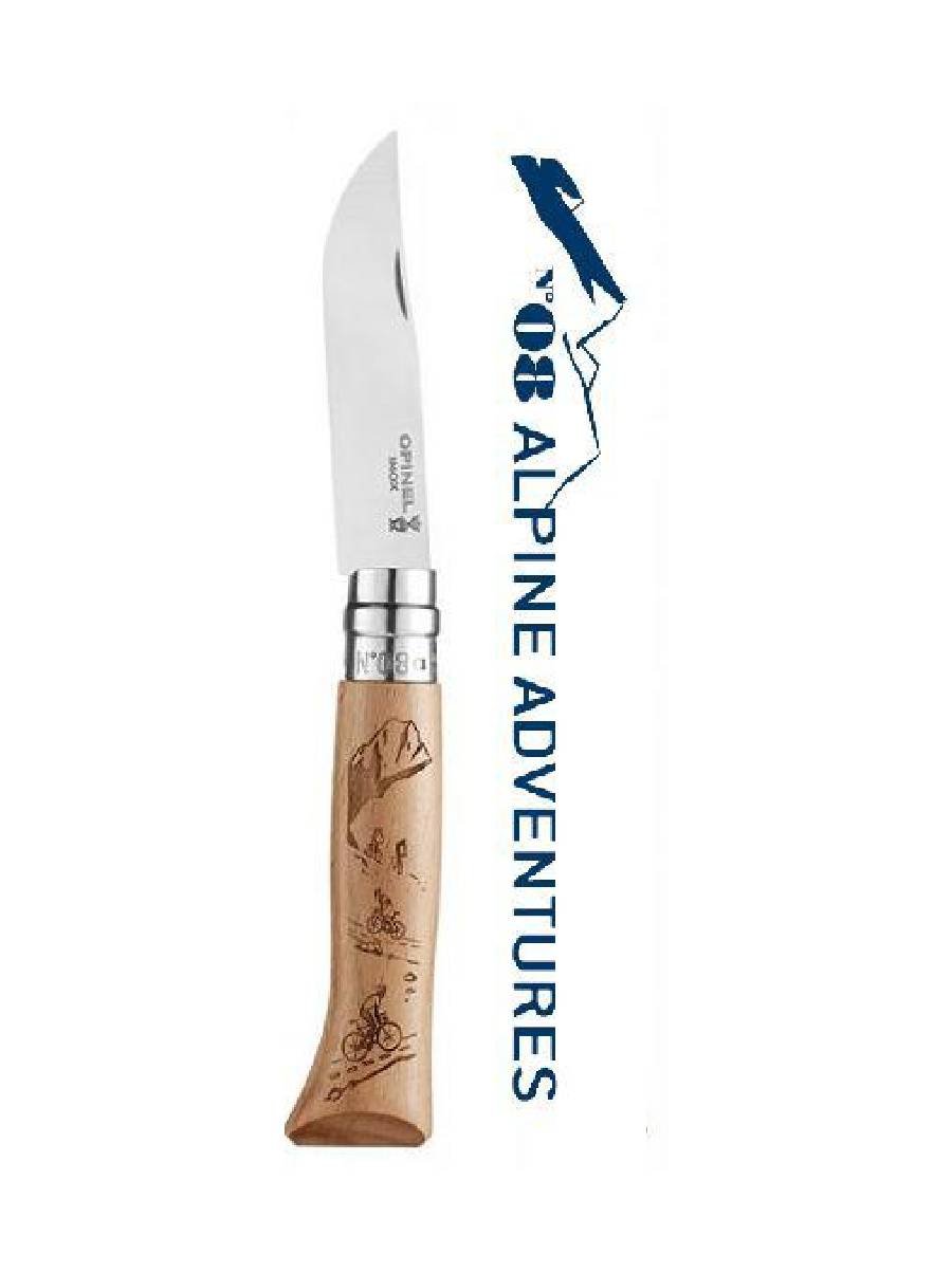Opinel Traditional Alpine Adventures Σουγιάς Ποδήλατο N° 08 Opinel Traditional Alpine Adventures Σουγιάς Ποδήλατο N° 08