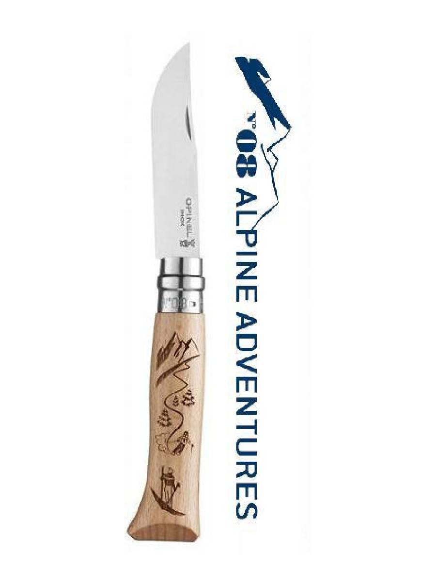 Opinel Traditional Alpine Adventures Σουγιάς Σκι N°08 Opinel Traditional Alpine Adventures Σουγιάς Σκι N°08