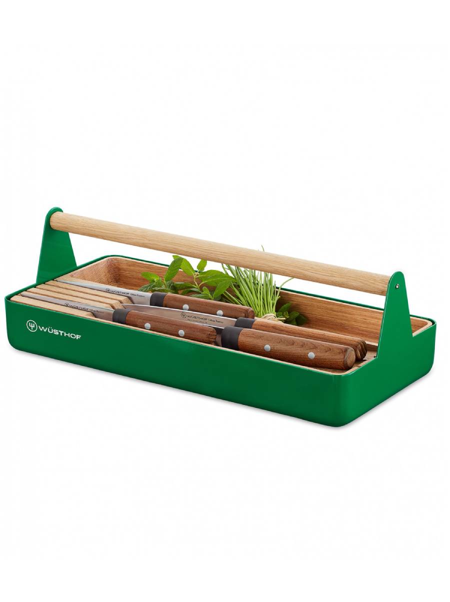 Wusthof Urban Farmer Καλάθι Αποθήκευσης Με 4 Μαχαίρια Wusthof Urban Farmer Καλάθι Αποθήκευσης Με 4 Μαχαίρια