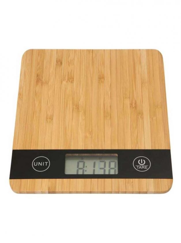 Dexam Scales Electronic Bamboo 5 Kg Dexam Scales Electronic Bamboo 5 Kg