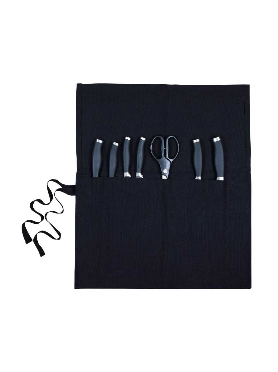 Dexam Θήκη Μαχαιριών Σε Ρολό 10 Θέσεων Μαύρη Dexam Θήκη Μαχαιριών Σε Ρολό 10 Θέσεων Μαύρη