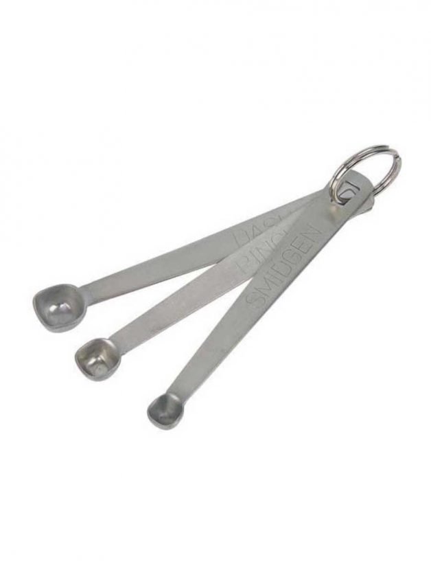 Dexam Μεζούρες Κουταλάκια Ανοξείδωτες Σετ 3 τμχ Dexam Μεζούρες Κουταλάκια Ανοξείδωτες Σετ 3 τμχ