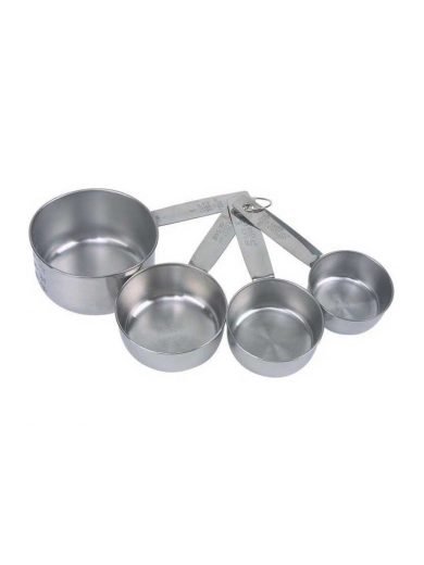 Dexam Μεζούρες Κουταλάκια Ανοξείδωτες Σετ 4 τμχ