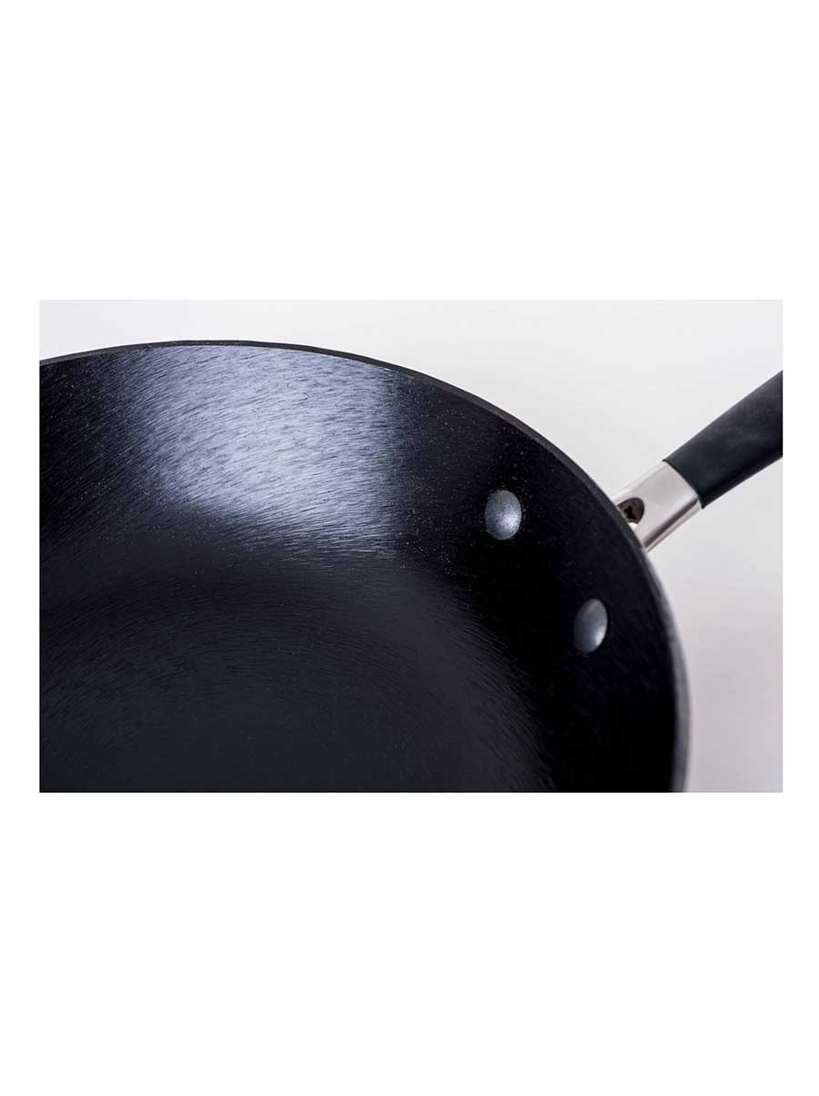 Ronneby Bruk Τηγάνι Μαντεμένιο Βαθύ Και Έξτρα Ελαφρύ Με Λαβή Σιλικόνης Σε Διάφορα Μεγέθη Ronneby Bruk Τηγάνι Μαντεμένιο Βαθύ Και Έξτρα Ελαφρύ Με Λαβή Σιλικόνης Σε Διάφορα Μεγέθη