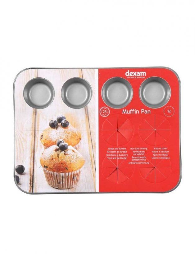 Dexam Mini Muffin Pan Non-Stick 12 Cup Dexam Mini Muffin Pan Non-Stick 12 Cup