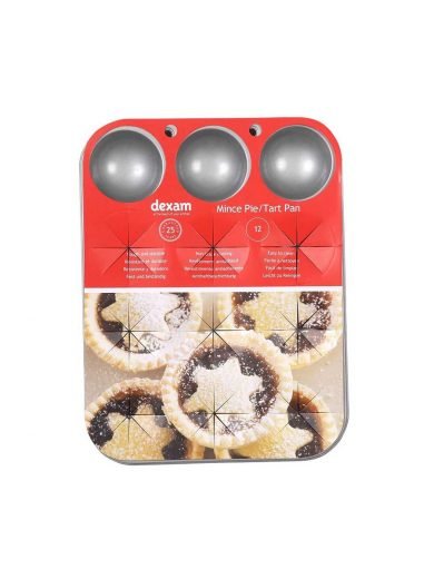 Dexam Φόρμα Αντικολλητική Για Στρογγυλά Ταρτάκια 12 Θέσεων