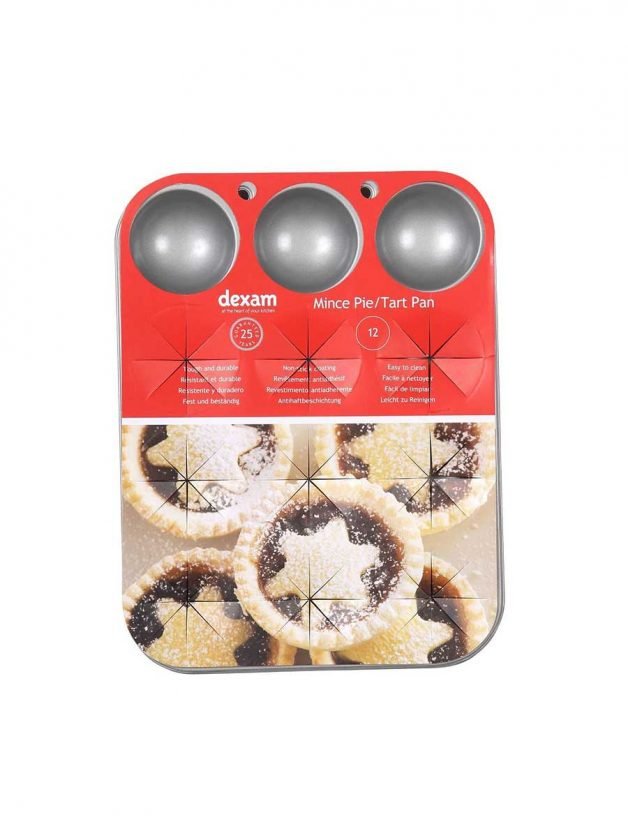 Dexam Φόρμα Αντικολλητική Για Στρογγυλά Ταρτάκια 12 Θέσεων Dexam Φόρμα Αντικολλητική Για Στρογγυλά Ταρτάκια 12 Θέσεων