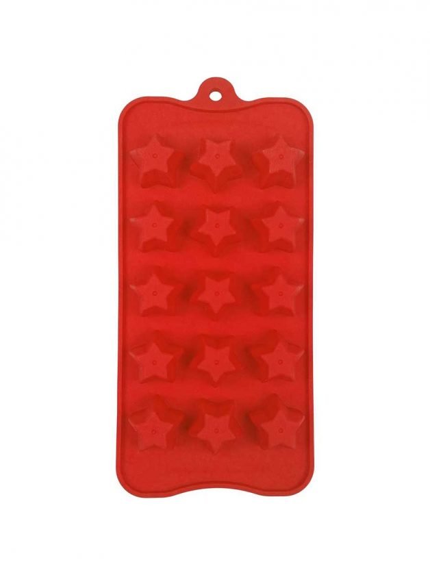 Dexam Chocolate Silicone Red Mould Star Dexam Chocolate Silicone Red Mould Star