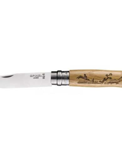 Opinel Traditional Animalia Knife Hare Design N°08 Opinel Traditional Animalia Knife Hare Design N°08
