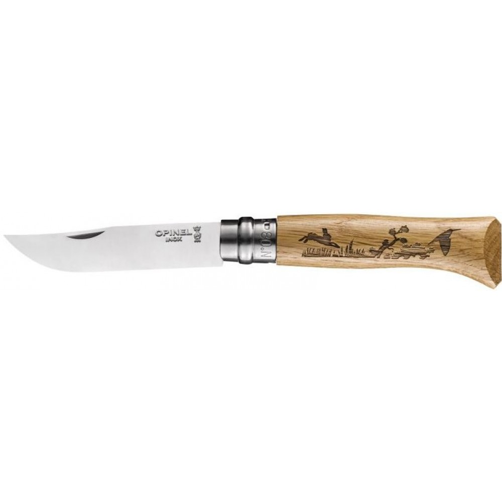 Opinel Traditional Animalia Knife Hare Design N°08 Opinel Traditional Animalia Knife Hare Design N°08