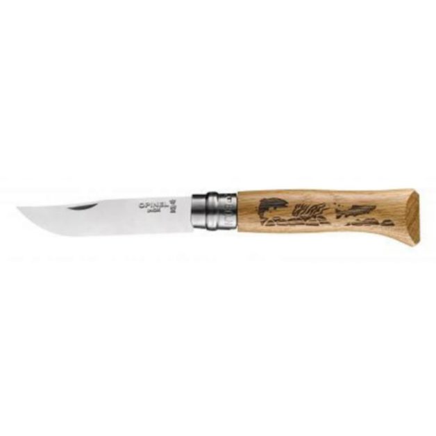 Opinel Traditional Animalia Trout Design N°08 Opinel Traditional Animalia Trout Design N°08