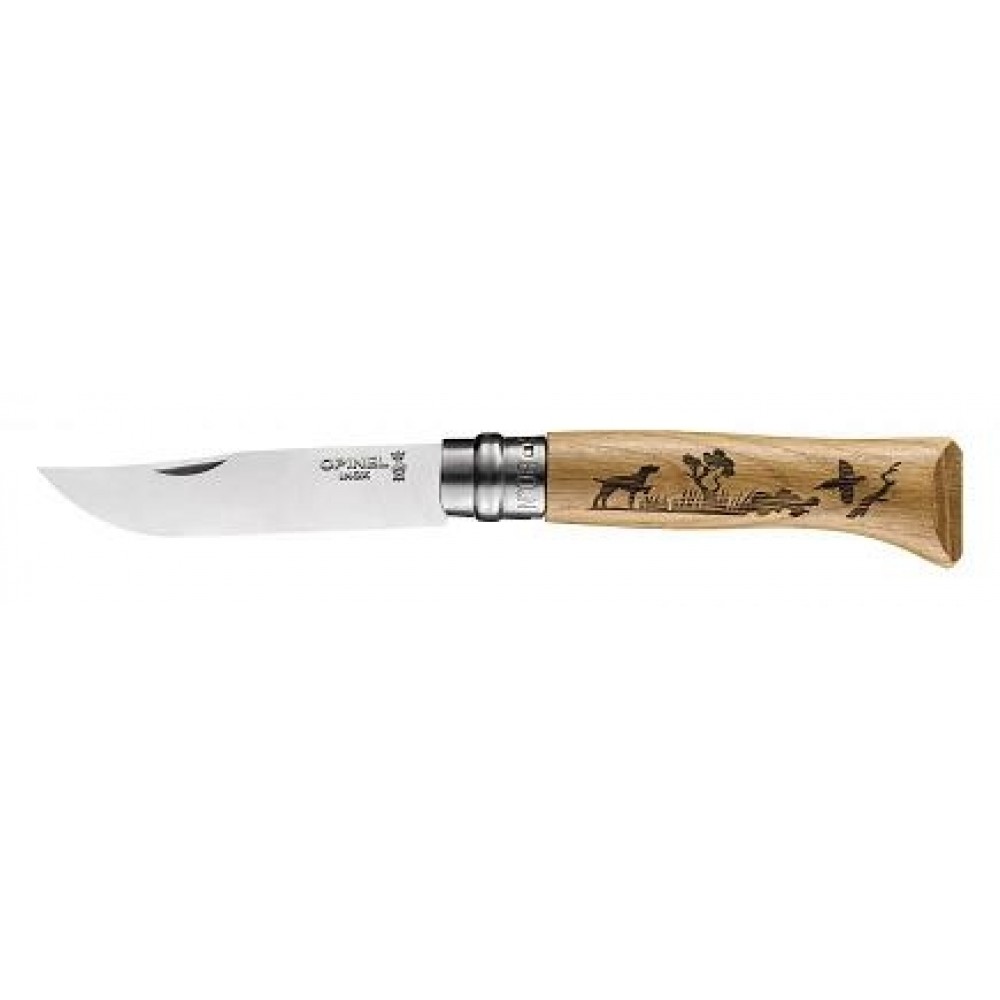 Opinel Traditional Animalia Knife Dog Design N°08 Opinel Traditional Animalia Knife Dog Design N°08